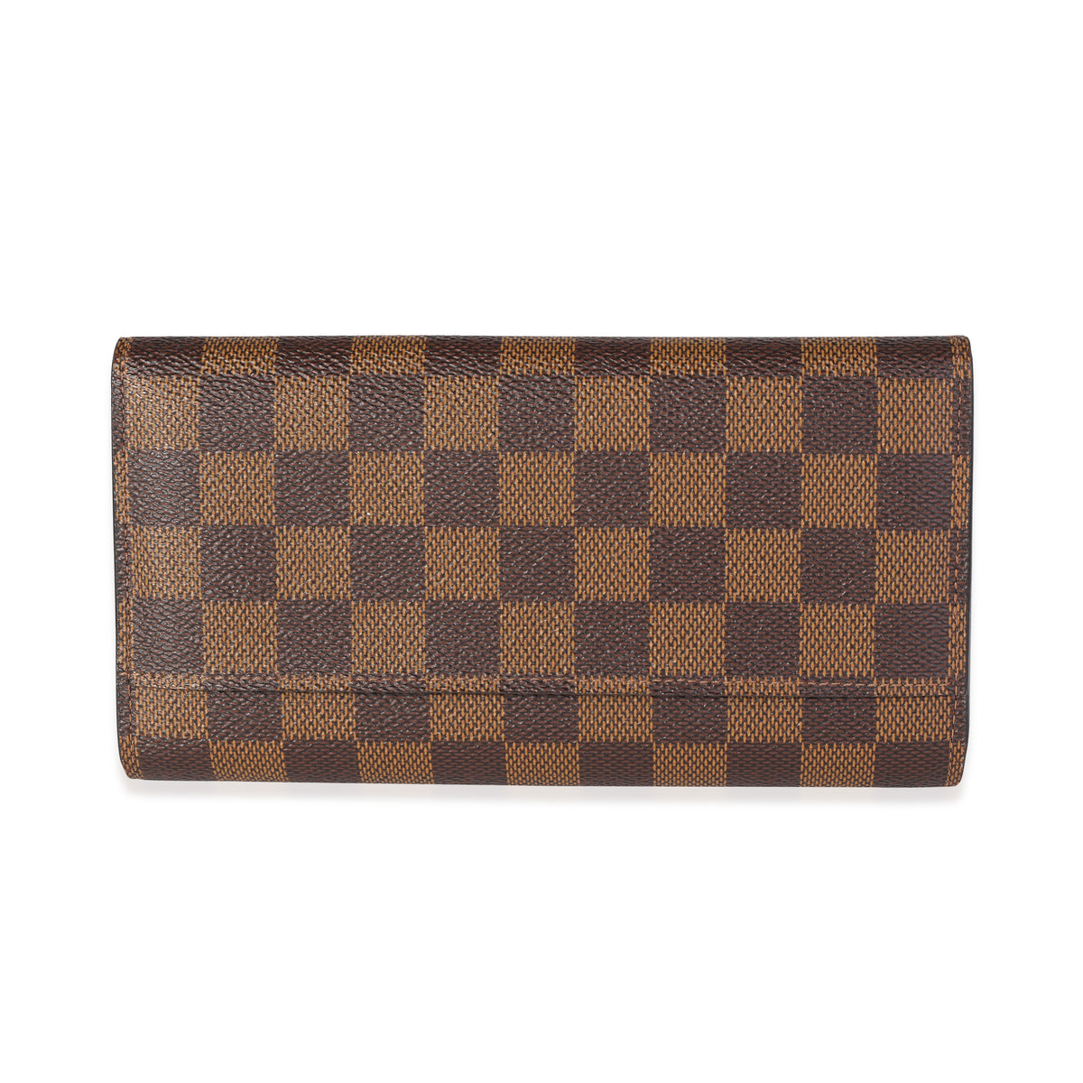 Louis Vuitton Damier Ebene Canvas Sarah Wallet N60123 Studs 2018