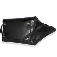 Celine Black Crocodile Embossed Leather Small Belt Bag