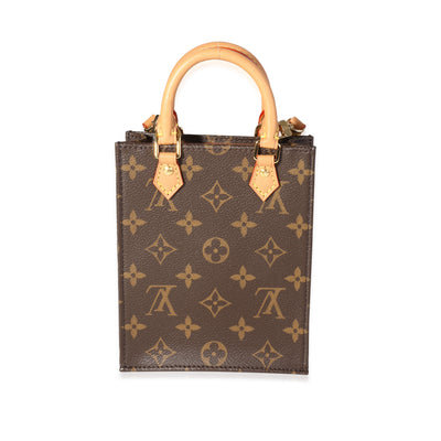 Louis Vuitton Monogram Canvas Petit Sac Plat