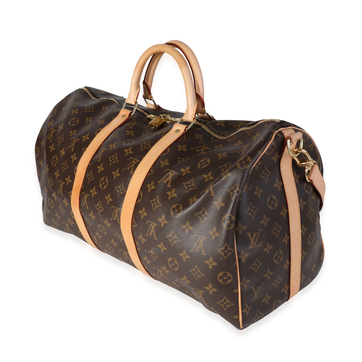 Monogram Canvas Keepall Bandoulière 50