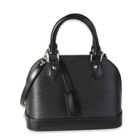 Louis Vuitton Black Epi Leather Alma BB