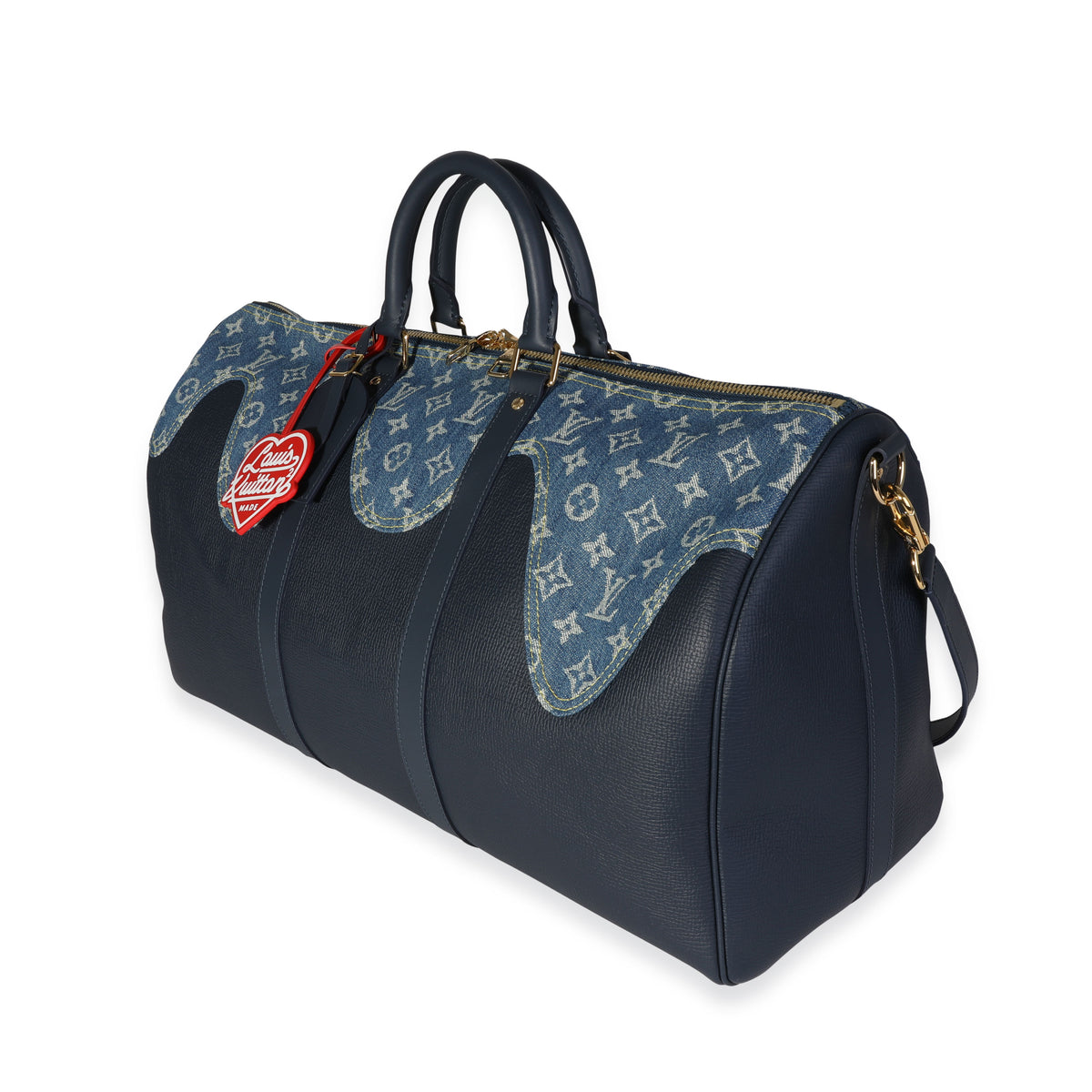 Louis Vuitton x Nigo Monogram Keepall Bandoulière 50 Handbag