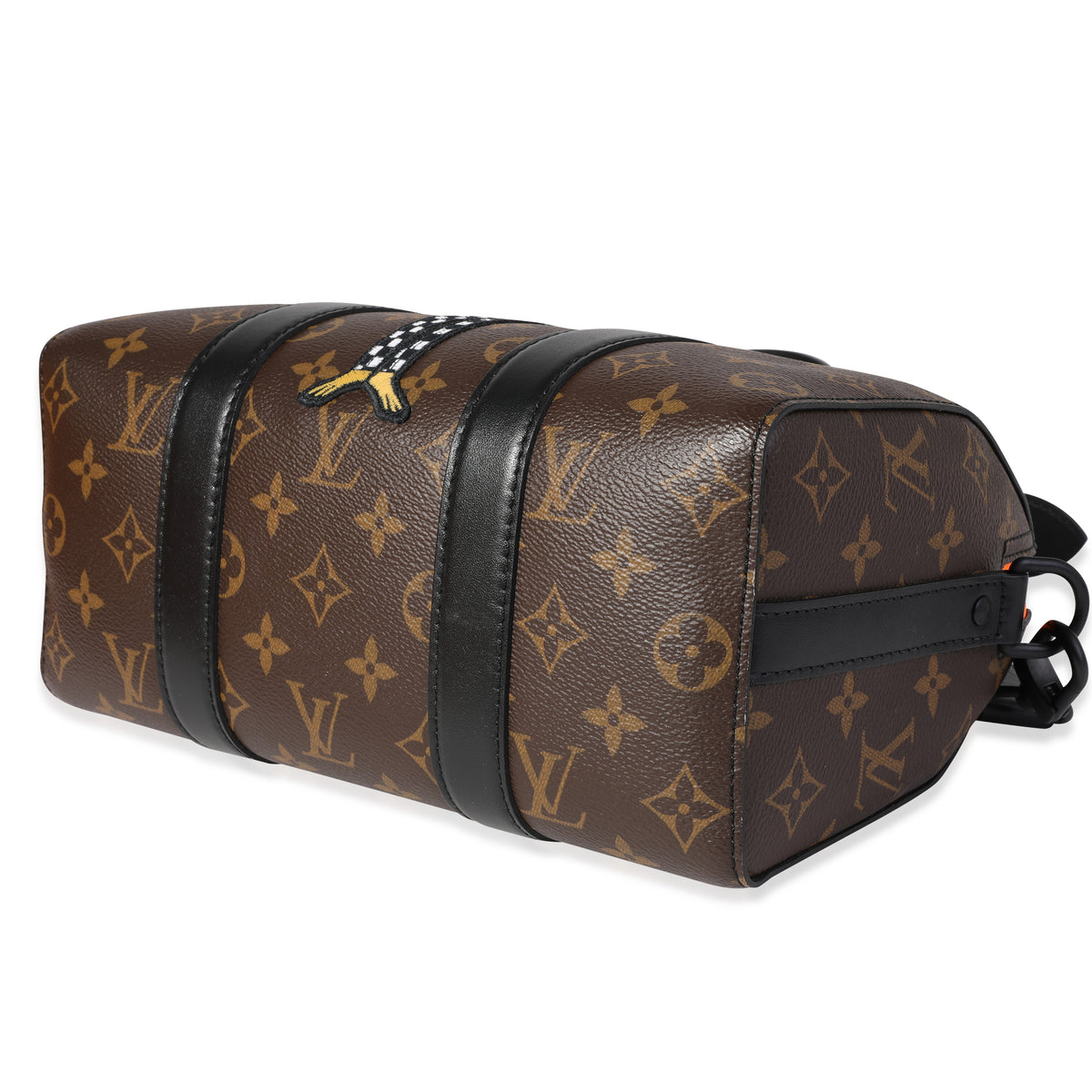 lv bag with cowhide