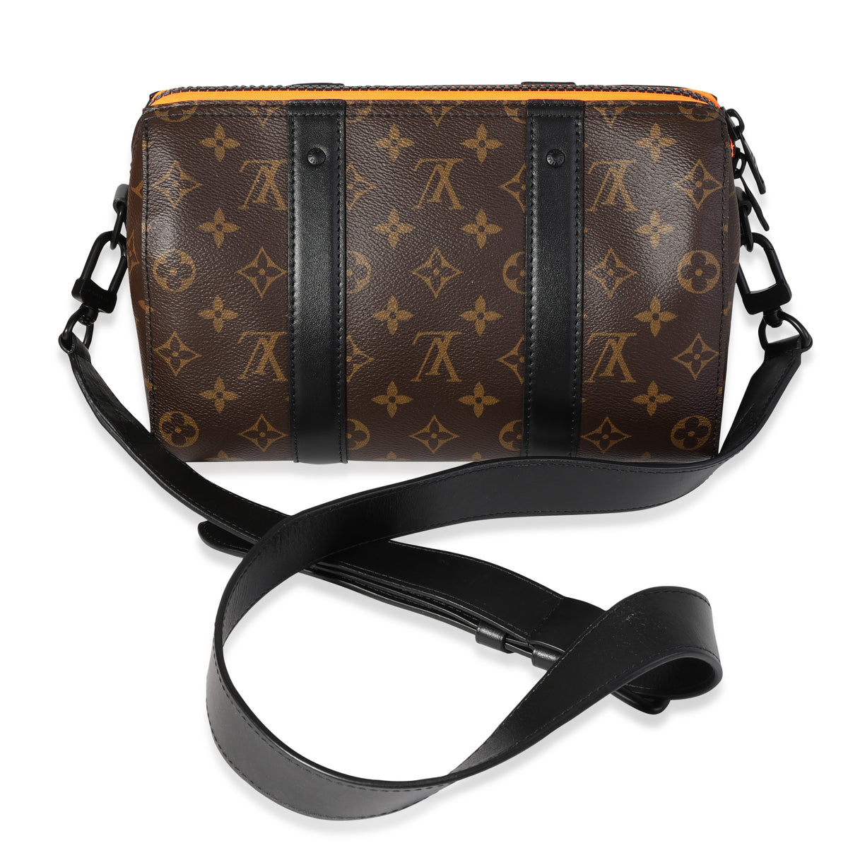 Louis Vuitton Louis Vuitton Brown Cowhide Leather Name Tag + Handle