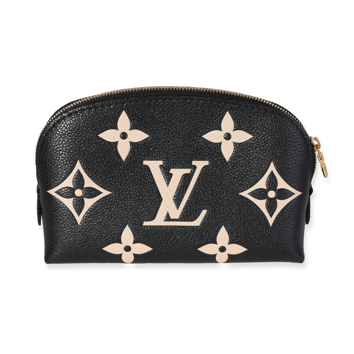 Louis Vuitton Black Monogram Empreinte Leather Cosmetic Pouch, myGemma, NZ