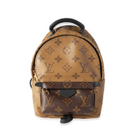 Louis Vuitton Monogram & Monogram Reverse Canvas Palm Springs Mini Backpack