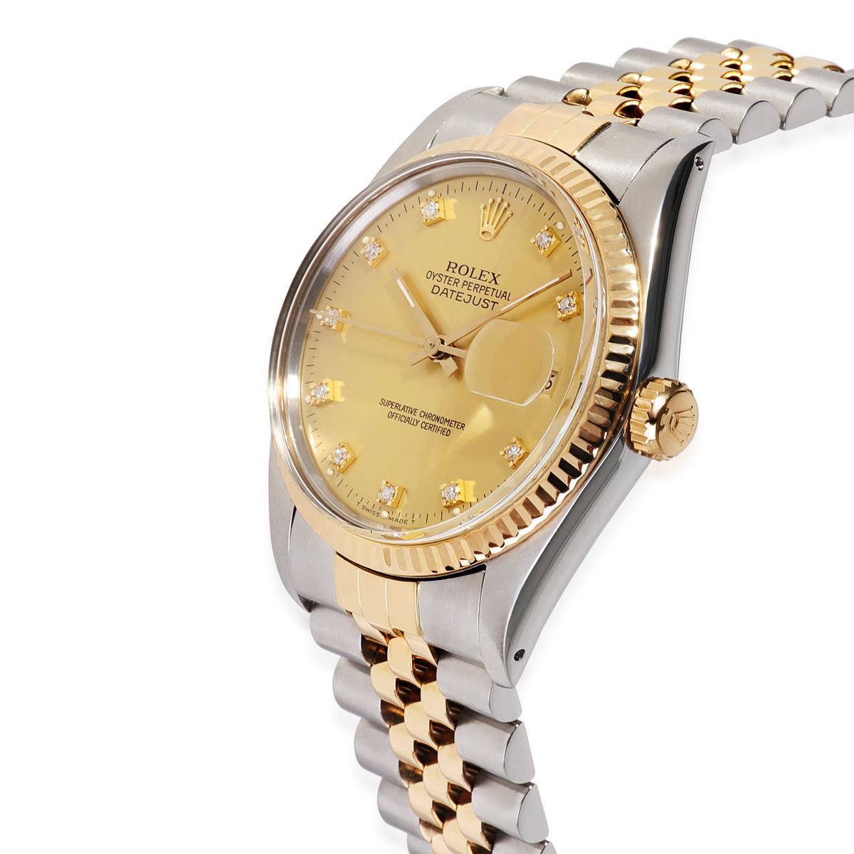 Rolex Datejust 16013 Men's Watch in 18kt Stainless Steel/Yellow Gold