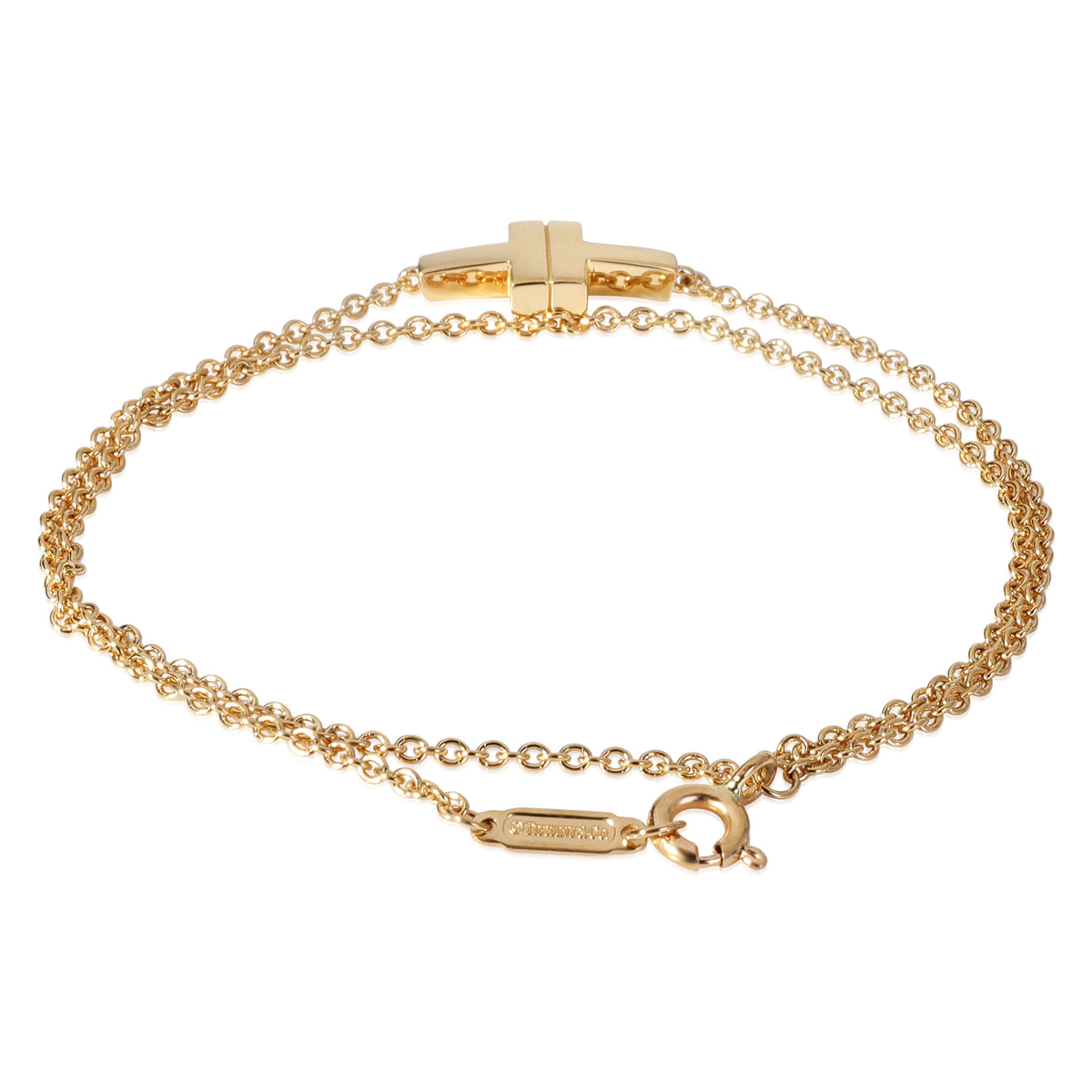 Tiffany & Co. T Bracelet in 18K Yellow Gold