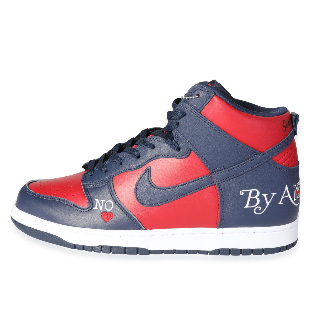 Supreme x Dunk High SB By Any Means - Red Navy