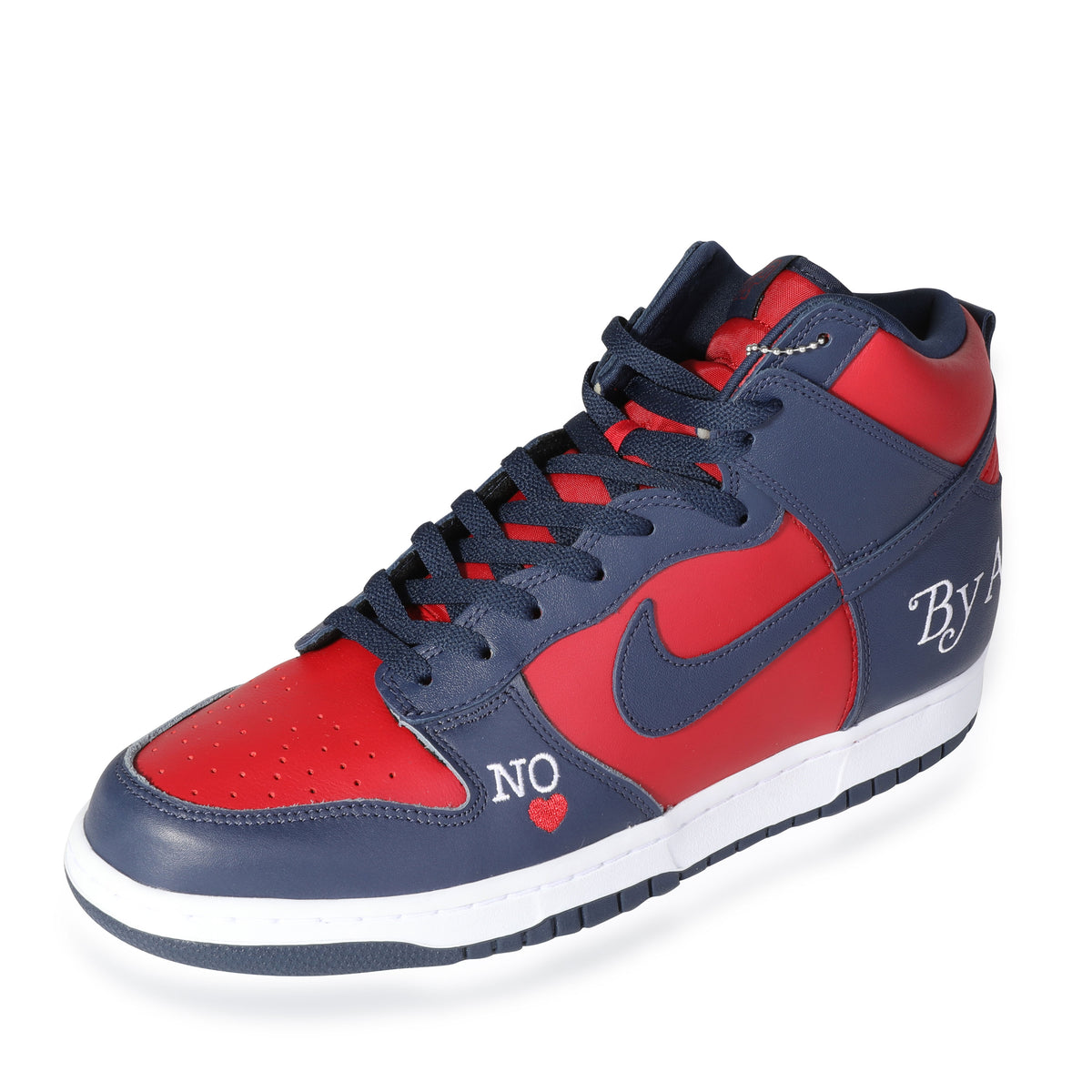 Supreme x Dunk High SB By Any Means - Red Navy