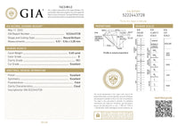 GIA Certified 0.60 Ct Round cut D VS1 Loose Diamond