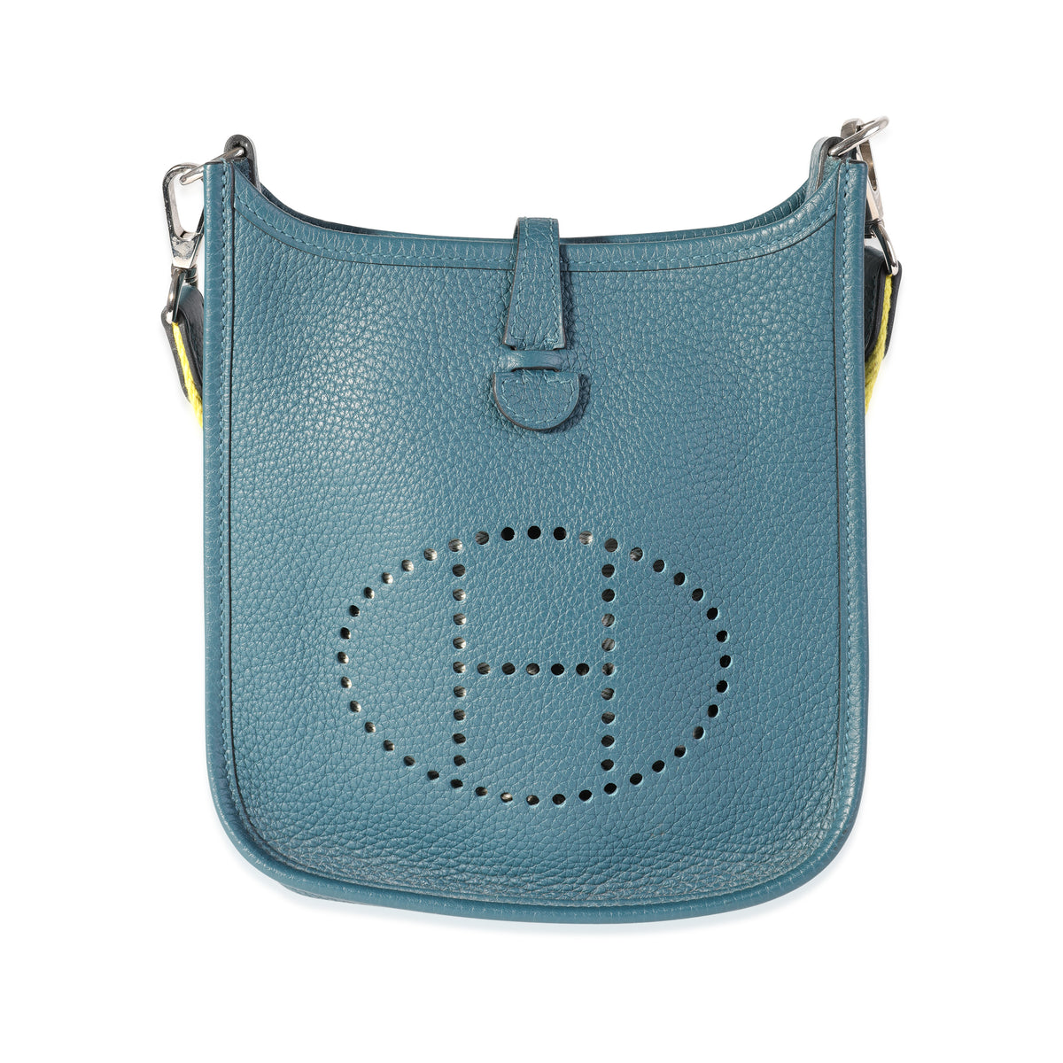 Hermès Colvert Clémence & Lime e Evelyne TPM PHW - Handbag | Pre-owned & Certified | used Second Hand | Unisex