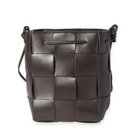 Bottega Veneta Fondant Maxi Intrecciato Leather Cassette Bucket Bag