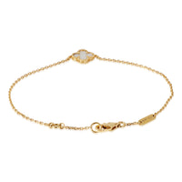 Van Cleef & Arpels Alhambra Mother Of Pearl Bracelet in 18K Yellow Gold