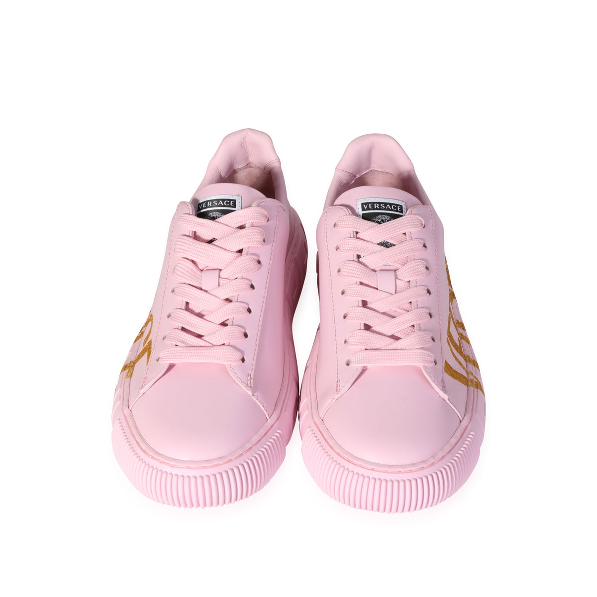 Versace -  Versace Wmns Greca Glitter Logo Pink Medusa (37 EUR)