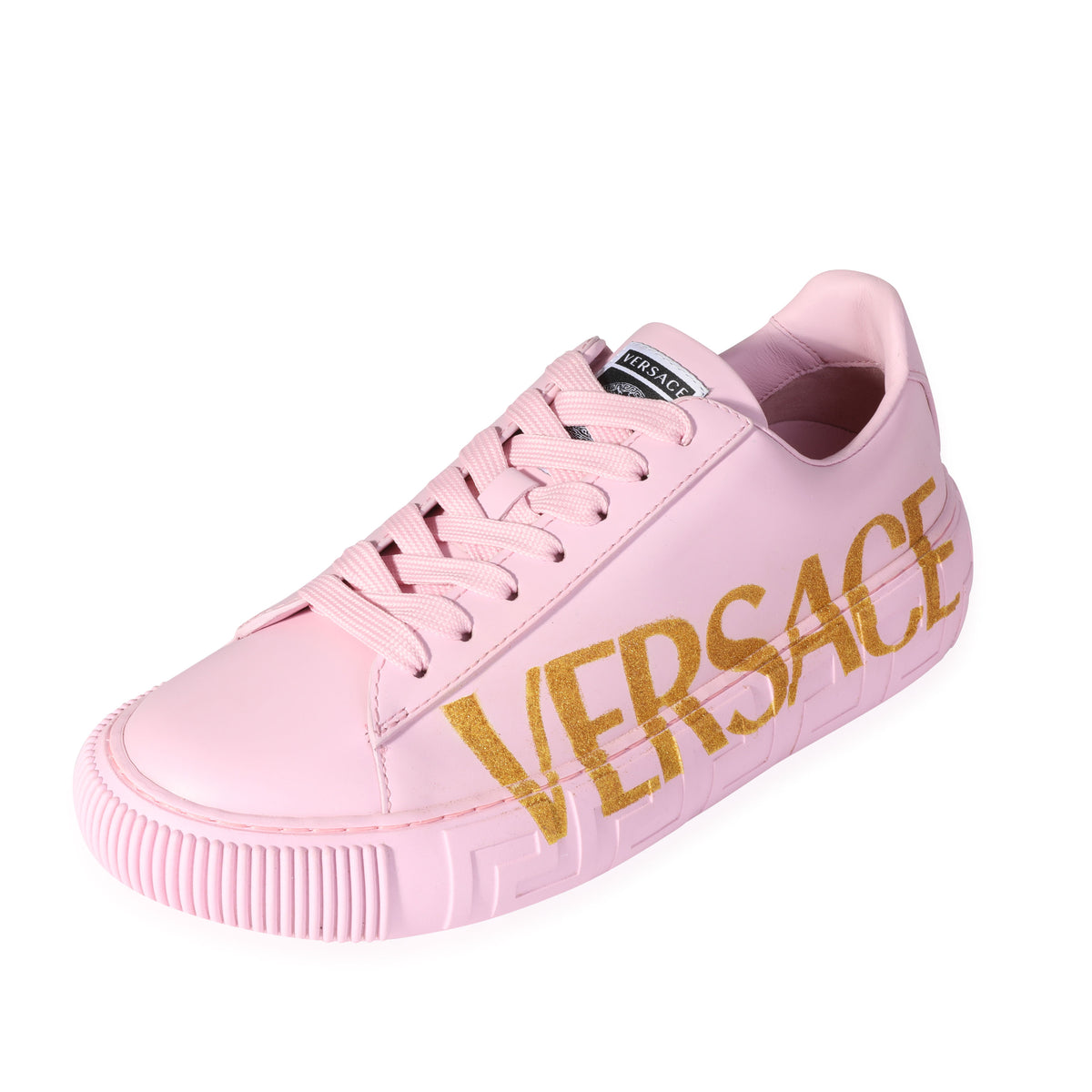 Versace -  Versace Wmns Greca Glitter Logo Pink Medusa (37 EUR)