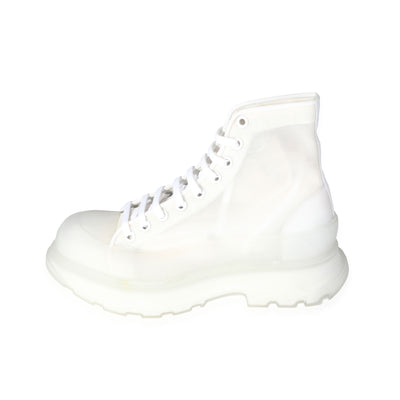 Alexander McQueen -  Alexander McQueen Tread Slick Boots Clear (43 EUR)