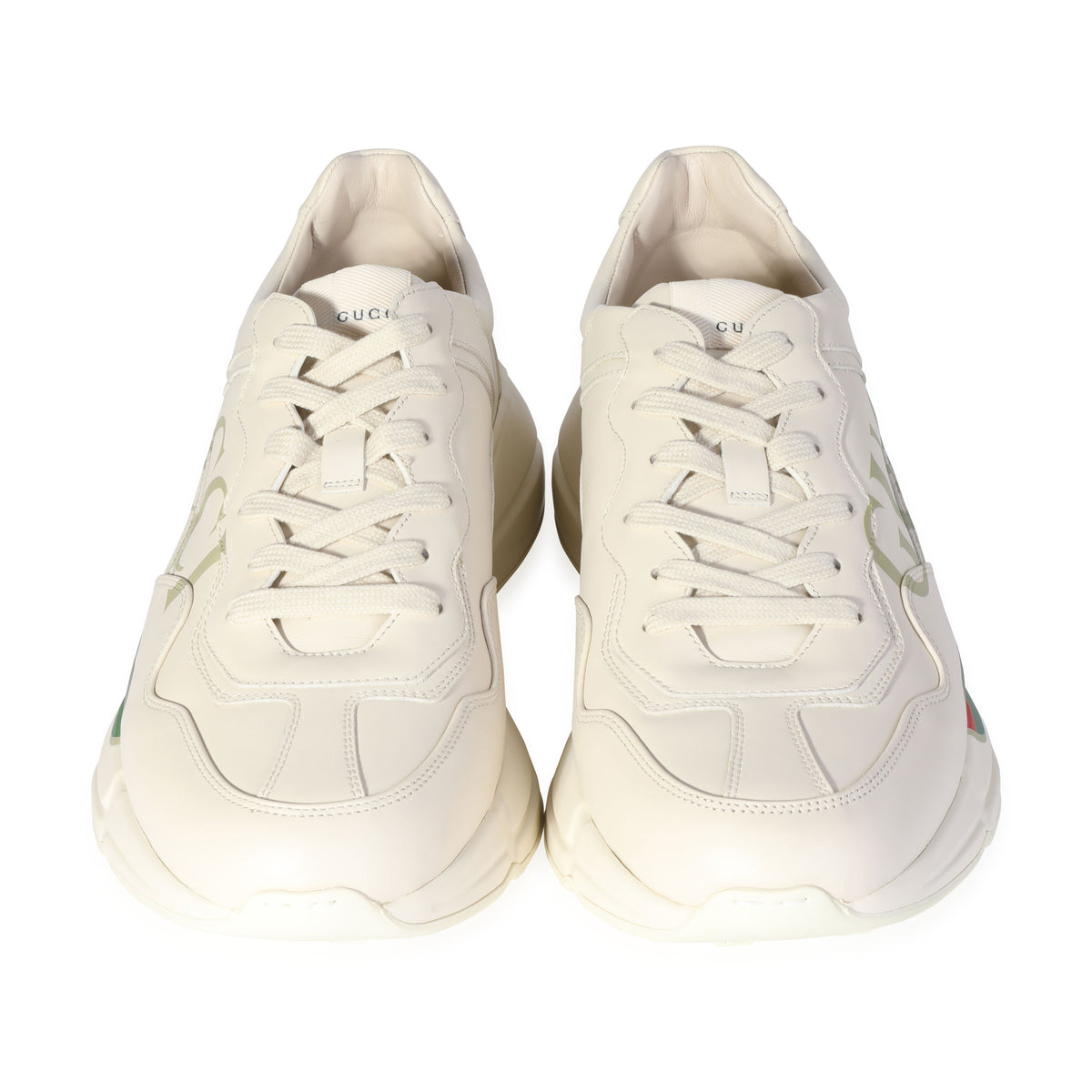 Gucci -  Gucci Rhython Leather Sneaker 'Logo' (12 UK)