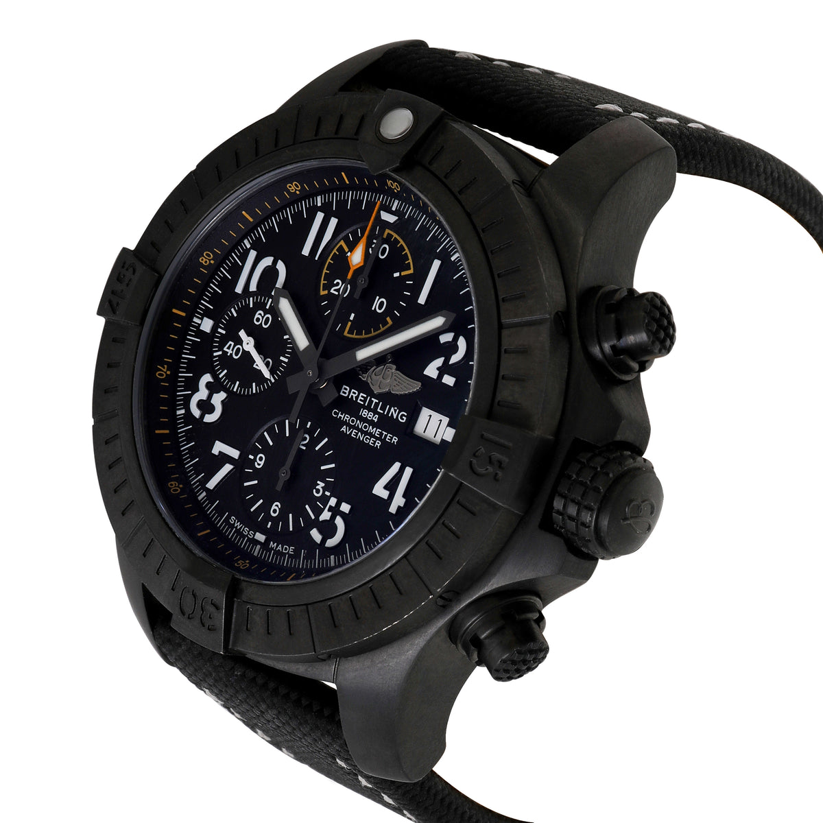 Breitling Avenger Night Mission V13317101B1X1 Men's Watch in  Titanium