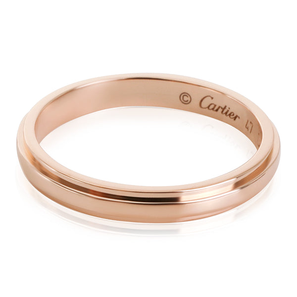 Cartier D Amour Wedding Band in 18k Rose Gold myGemma Item 118859