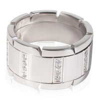 Cartier Tank Francaise Diamond Band in 18k White Gold 0.4 CTW