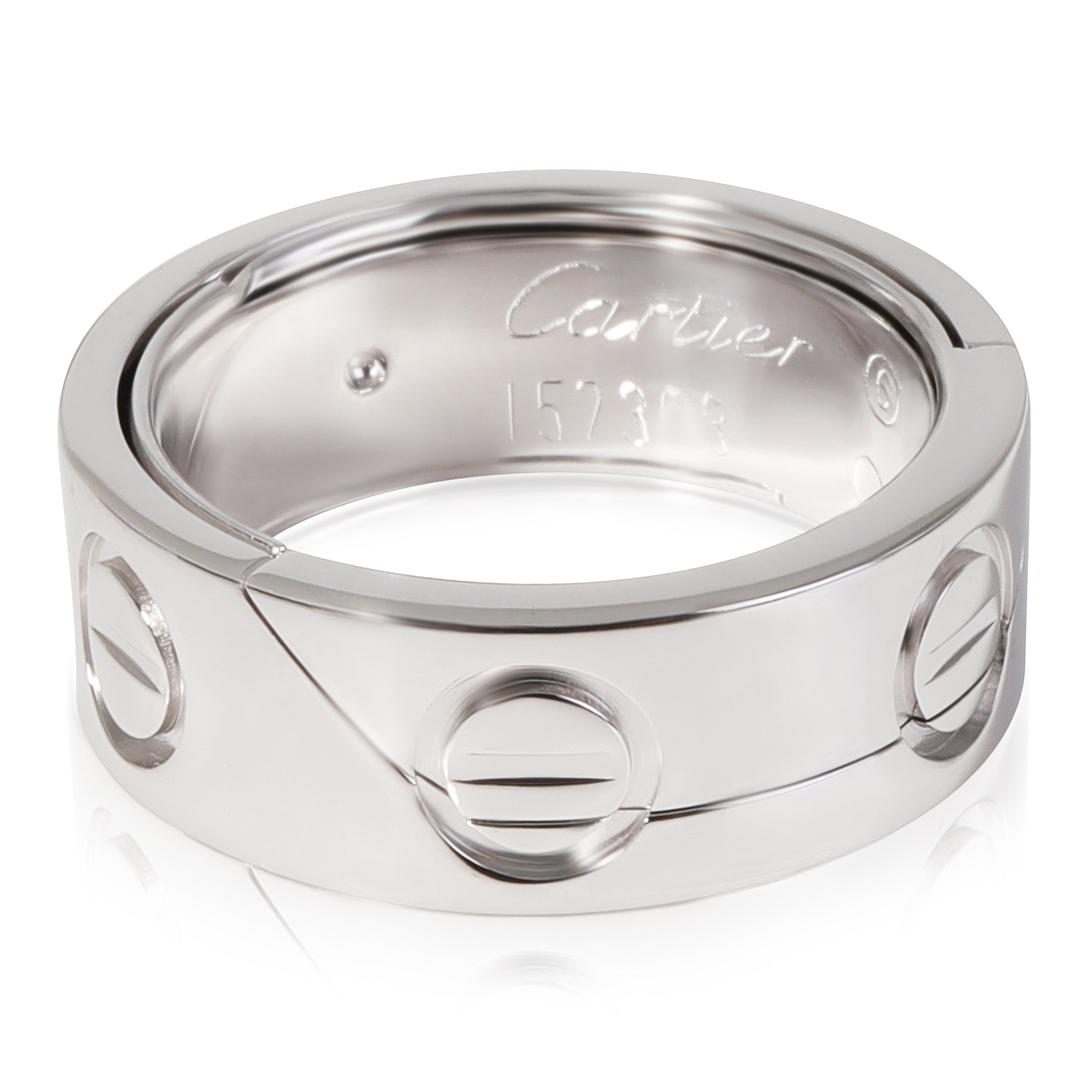 Cartier ring shop silver price