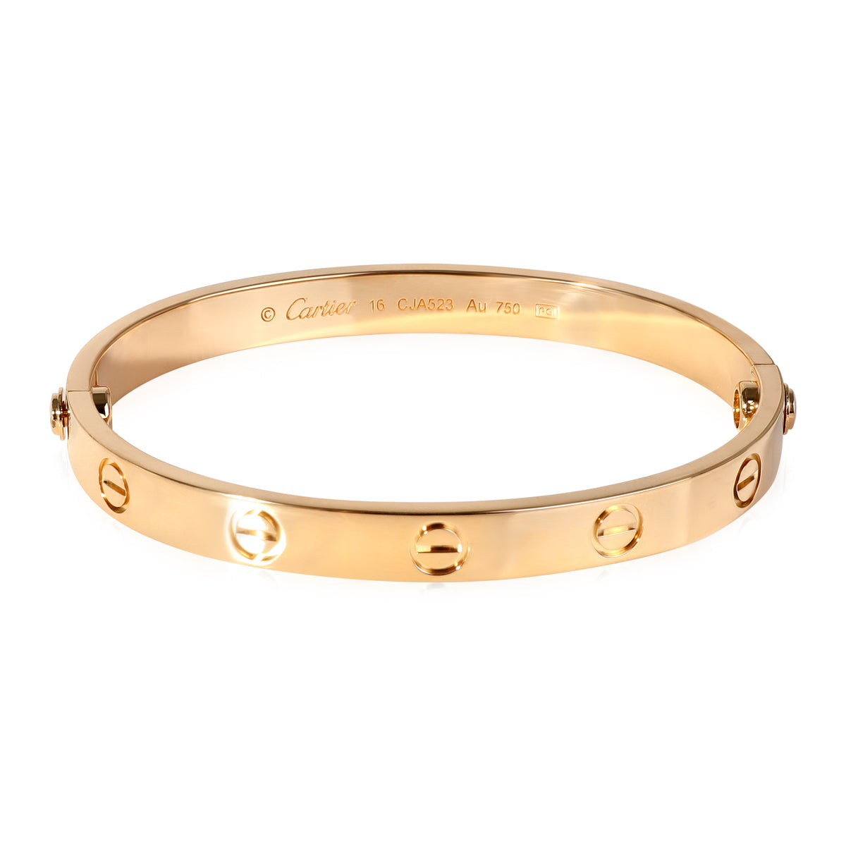 Cartier LOVE Bracelet in 18k Yellow Gold