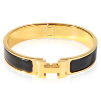 Hermès Clic H Bracelet in Noir