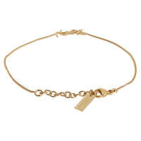 Saint Laurent Opyum Charm Bracelet  in Gold Brass
