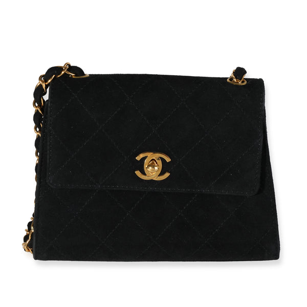 Chanel Quilted Suede Tote - Brown Totes, Handbags - CHA785596