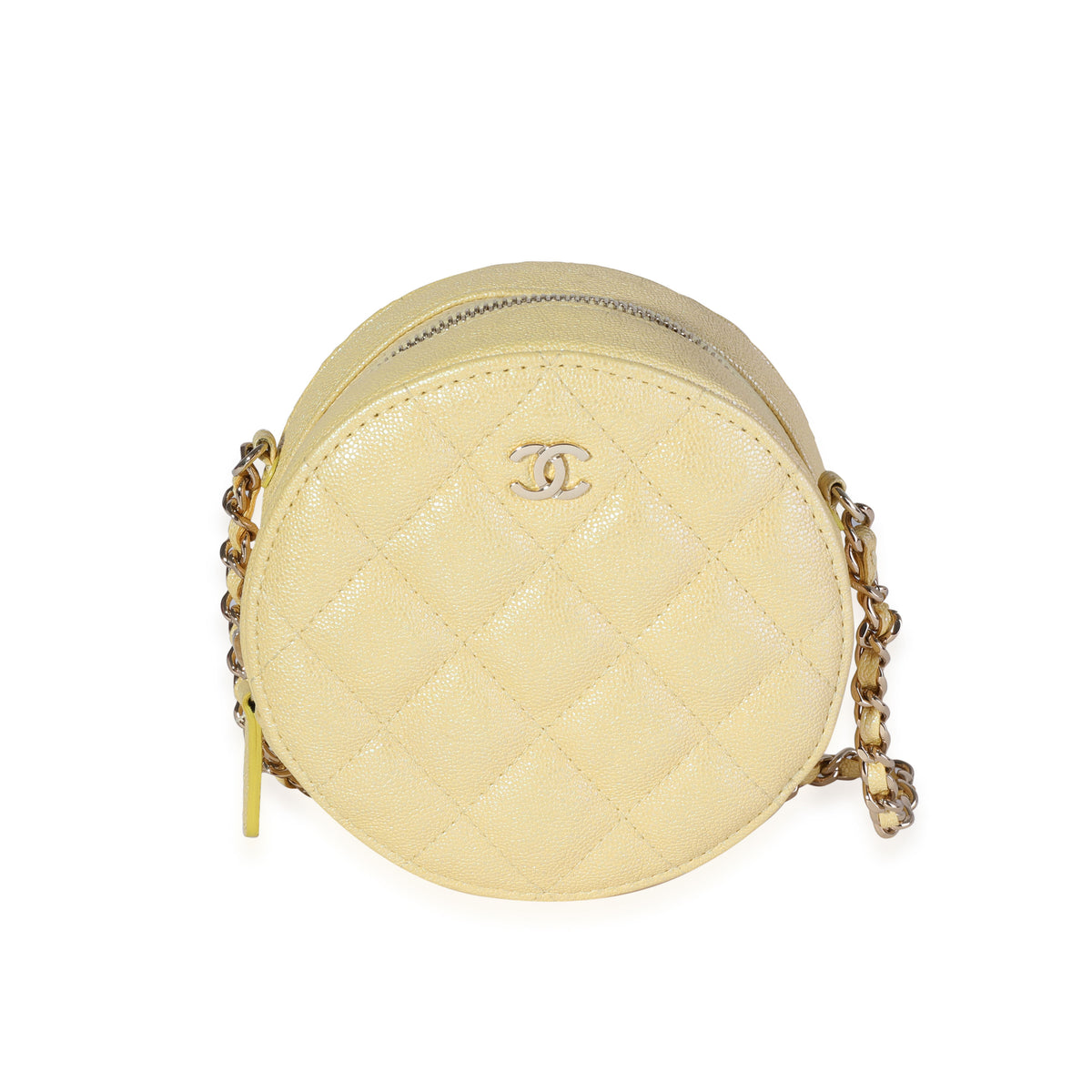 Chanel Yellow Caviar Mini Bucket Bag, myGemma, IT