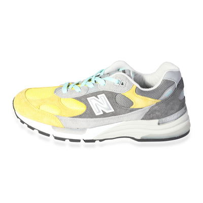 New Balance Amoeba Music x Nice Kicks x 992 Made in USA Grey Yellow (11.5 US)