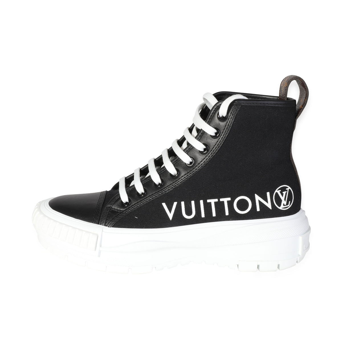 Louis Vuitton SQUAD SNEAKER BOOT 36 Black 1009512