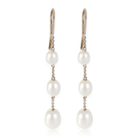 Tiffany & Co. Elsa Peretti Pearls By The Yard Earring in 925 Sterling Silver