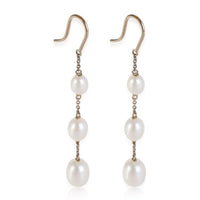 Tiffany & Co. Elsa Peretti Pearls By The Yard Earring in 925 Sterling Silver