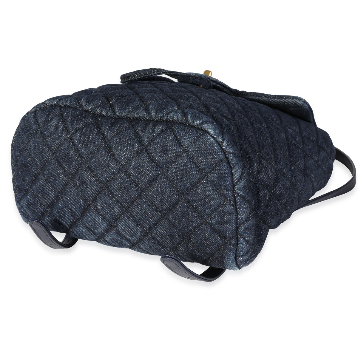 Chanel Urban Spirit Blue Quilted Lambskin Large Backpack