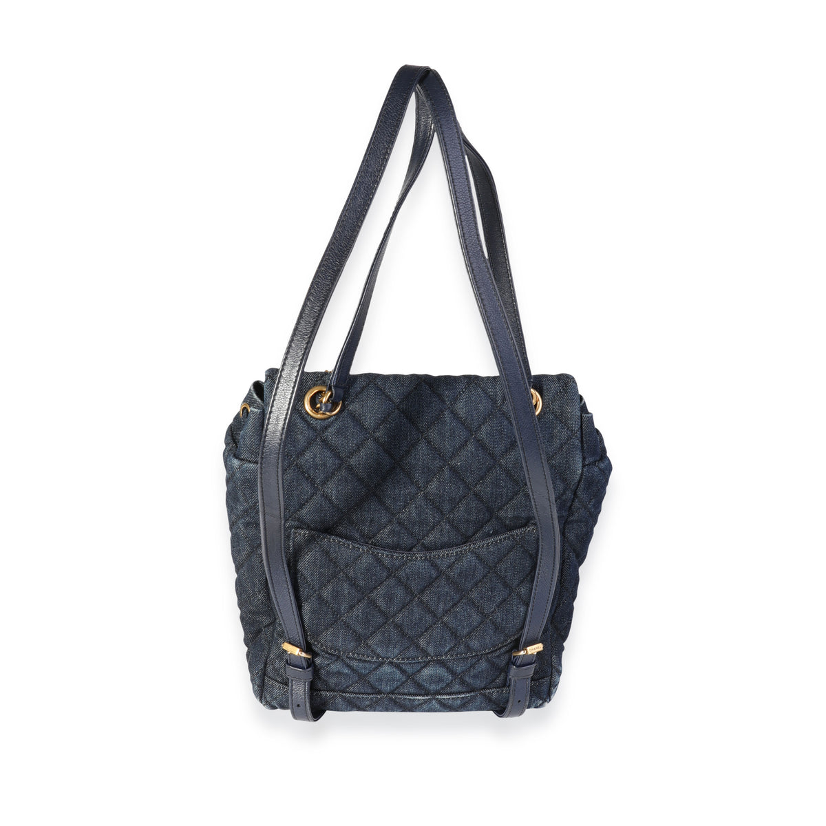 Chanel Blue Denim Urban Spirit Backpack