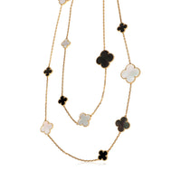 Van Cleef & Arpels Magic Alhambra Long Necklace in 18k Yellow Gold