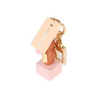 Louis Vuitton Vivienne Wood & Resin Trunk Bag Charm Key Holder