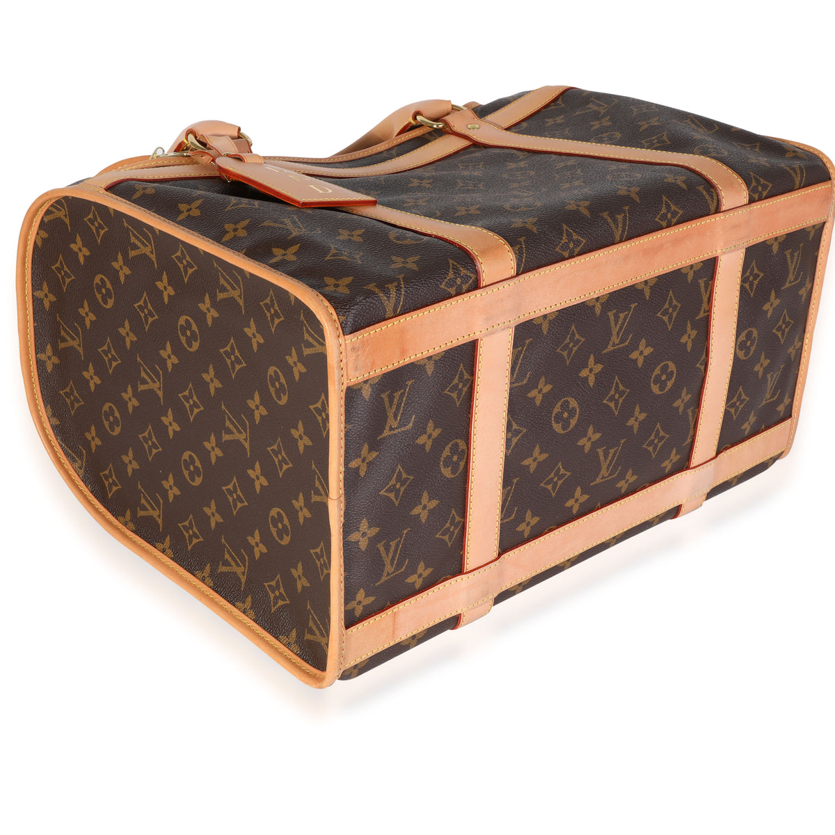 Pre-owned Louis Vuitton Dog Carrier 40 Monogram Travel Bag