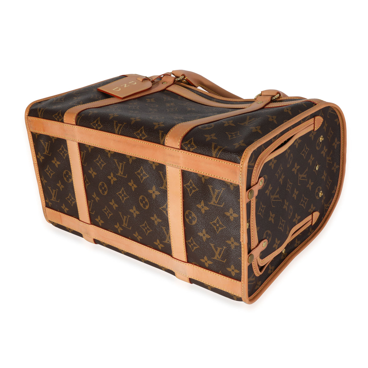 Louis Vuitton Monogram Canvas Sac Chien 40 Dog Carrier For Sale at 1stDibs