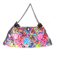 Chanel Multicolor Satin Large Kaleidoscope Tote