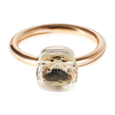 Pomellato Nudo Quartz  Ring in 18k Rose Gold