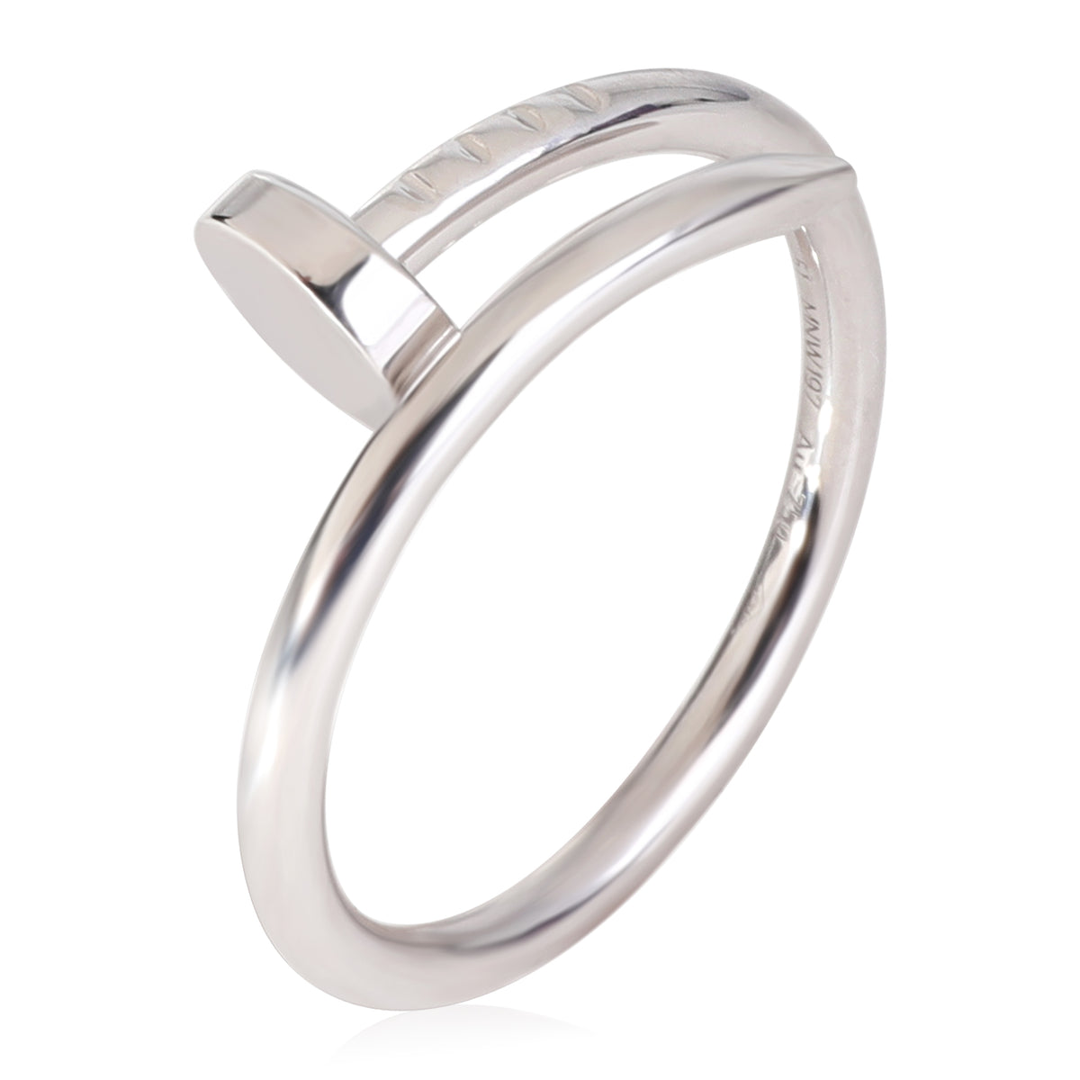 Cartier Juste Un Clou Ring in 18k White Gold