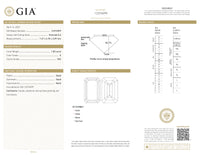 GIA Certified 1.00 Ct Emerald cut E VS2 Loose Diamond