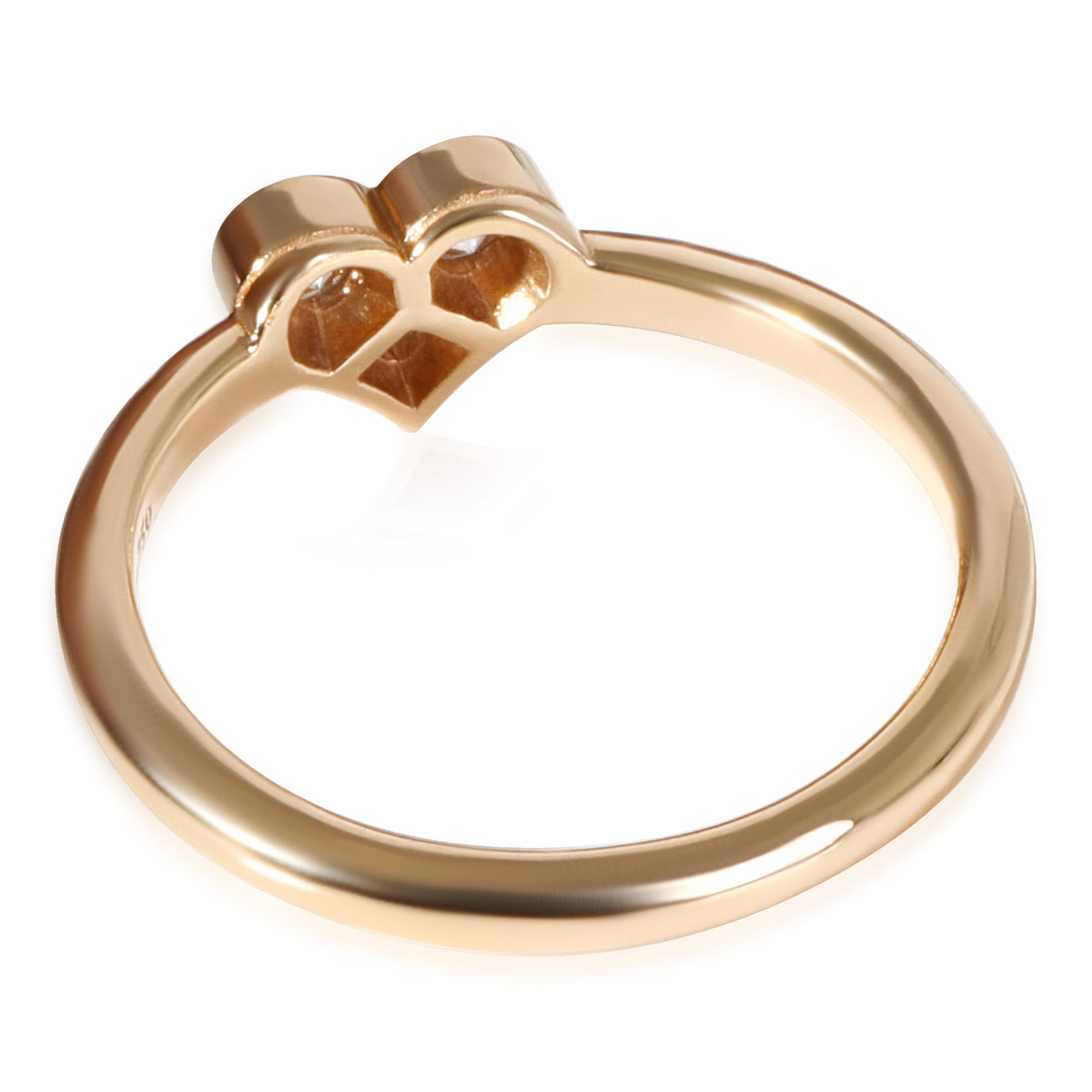 Tiffany & Co. Hearts Diamond  Ring in 18K Rose Gold 0.19 CTW
