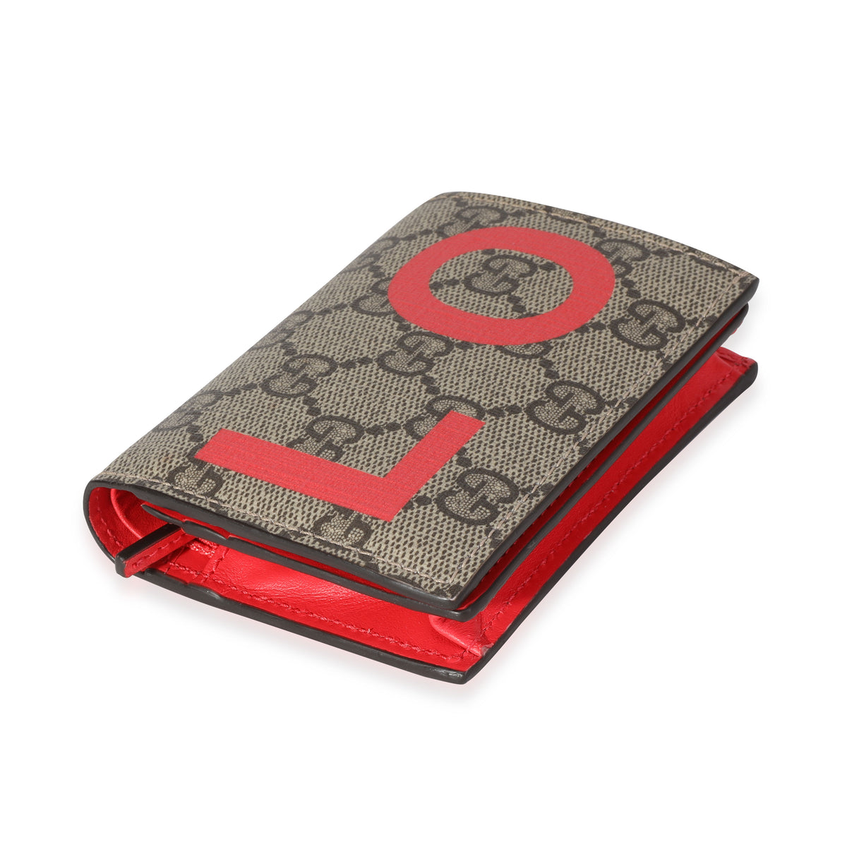 Gucci GG Supreme Valentines Day Card Holder