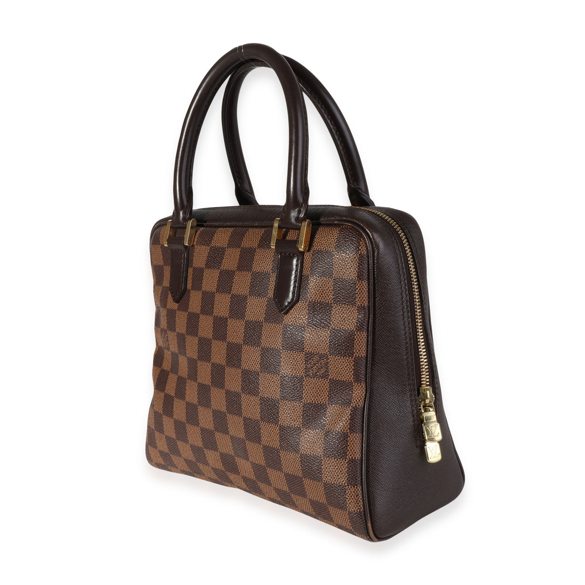 Shop for Louis Vuitton Damier Ebene Canvas Leather Brera Bag
