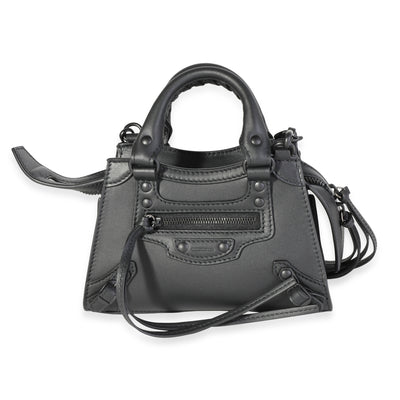 So Black Calfskin Neo Classic Nano Bag