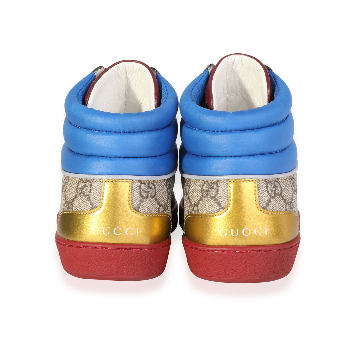 Gucci -  Gucci Ace GG High Top Blue Beige (6 UK)